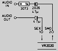 Audio in/out